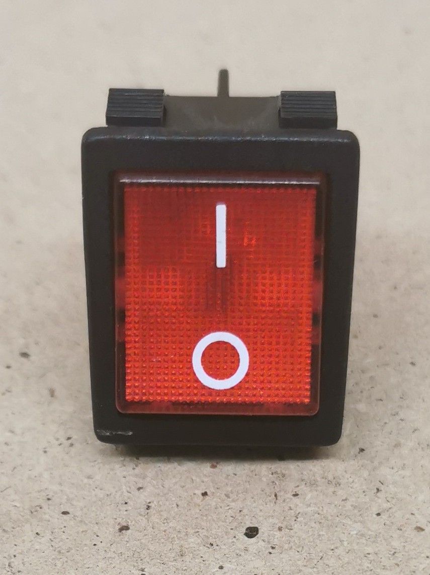 Treadmill/Bike/Elleiptical Power Switch (RED)