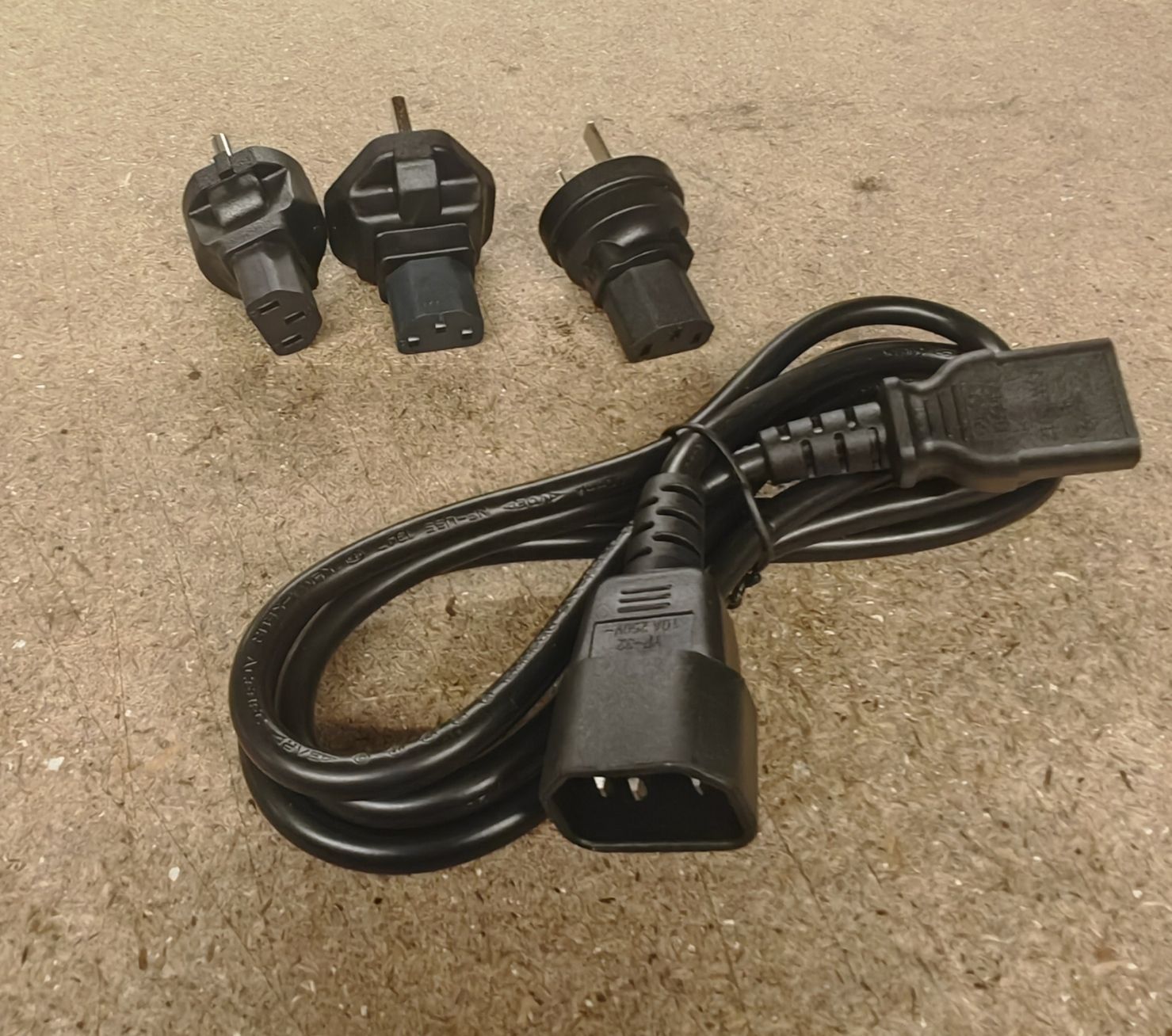 Bowflex/Nautilus/Schwinn Power Cord With Adaptors Fitness Equipment